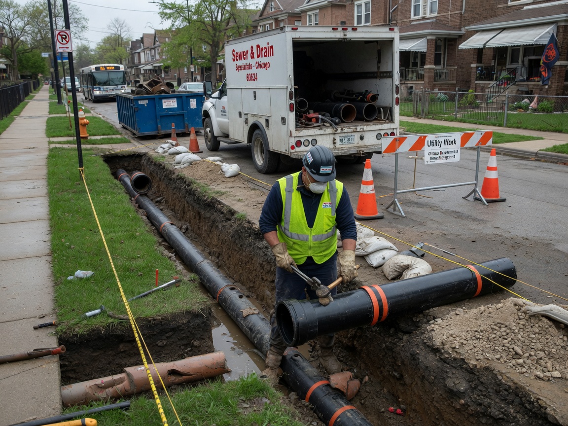 Sewer Line Repair in Norridge IL